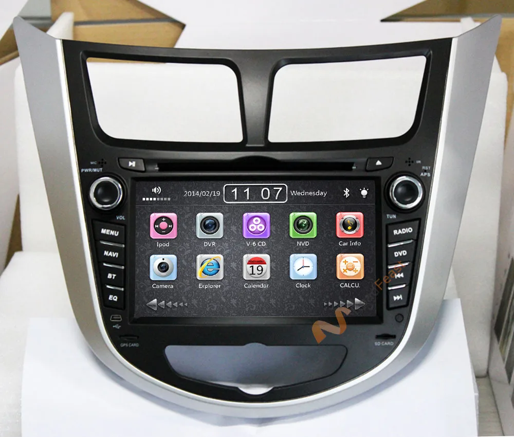 Car DVD for Hyundai Solaris-Verna-Accent 3