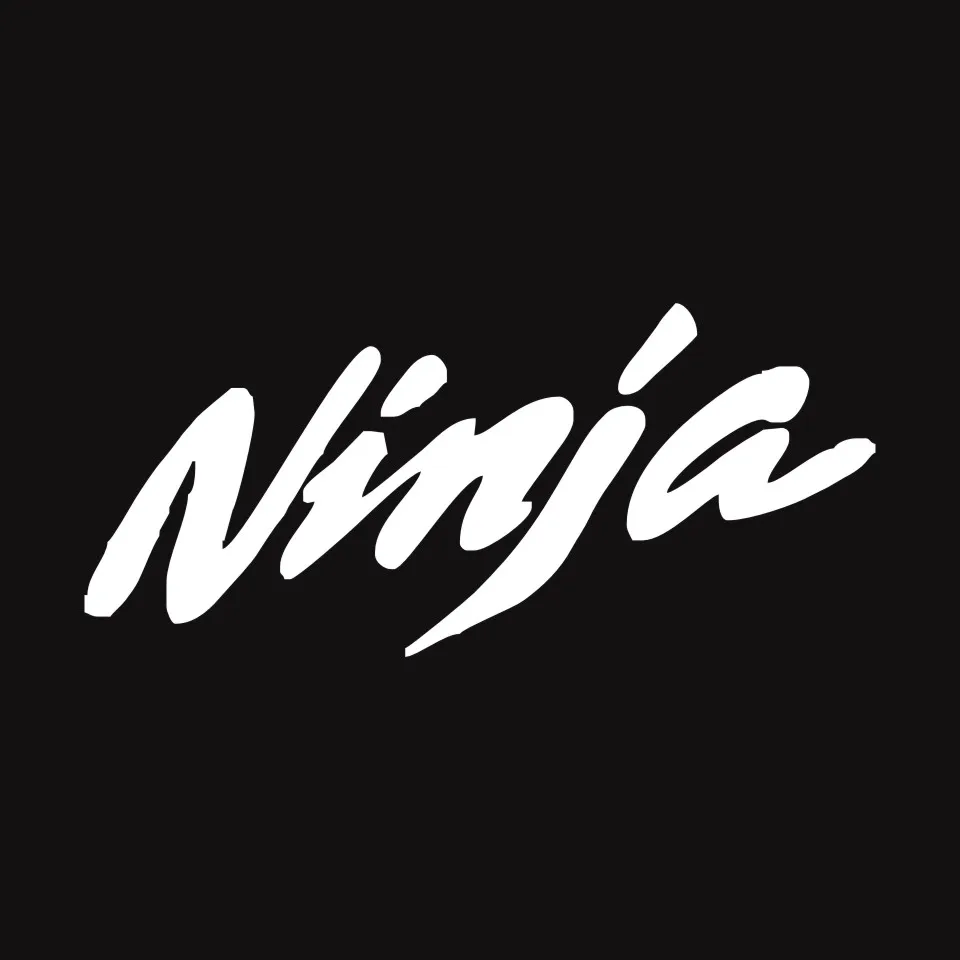 NINJA Fun Car Styling Car Stickers Decals Motorcycle Reflector Black Silver Laser Car Accessories Sticker 188CM (6)