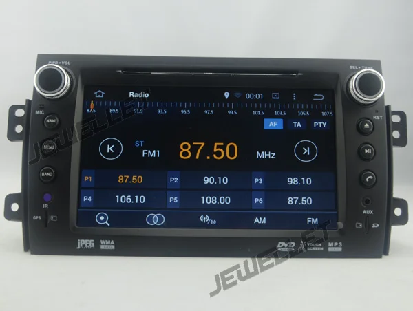 Perfect Octa core IPS screen  Android 9.0 Car DVD GPS radio Navigation for 2007-2013 suzuki SX4 Fiat Sedici with 4G/Wifi,DVR,OBD,1080P 2