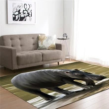 Животные Печатные большие фланелевые бархатные ковры для гостиной Большая площадь современный напольный ковер домашний декор игровой маты для ползания