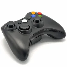 2,4 ГГц беспроводной контроллер для Microsoft xbox 360 консоль/Windows Bluetooth геймпад для xbox 360 игровой контроллер глянцевый черный