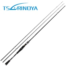 Trulinoya 2.1m 2Tips(M/MH Power) Spinning Casting Fishing Rod Lure W.:1/8-3/8, 1/4-5/8oz 2Secs Carbon Rods Olta Bass Pesca Stick