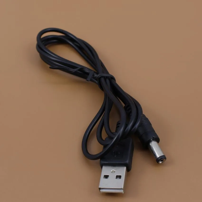 

Generic USB to 5.5 mm/2.1 mm 5 Volt DC Barrel Jack Power Cable