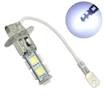 

1PCS H3 LED Bulbs Super Bright High Power H3 9-SMD 5050 Auto LED light Bulbs For Car Fog Lights Driving Lamps Lamp 12V White
