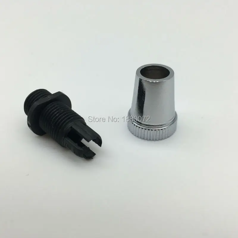 

10pcs/lot Metal lamp wire Strain Relief Threaded Cord Grip Pendant lamp cable clamp