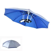 Практичный обруч Многоцветный Открытый Спорт складной зонт-шляпа дождь Лучшая безопасность и выживания Z918