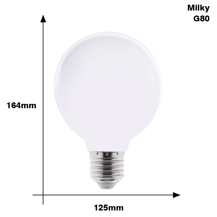 LED Bulb Lamp E27 AC 220V 110V 85-265V G80 G95 G125 Ampoule Lampada LED Light Bulb Bombilla Lamp Cold/Warm White For Chandelier - Испускаемый цвет: G95