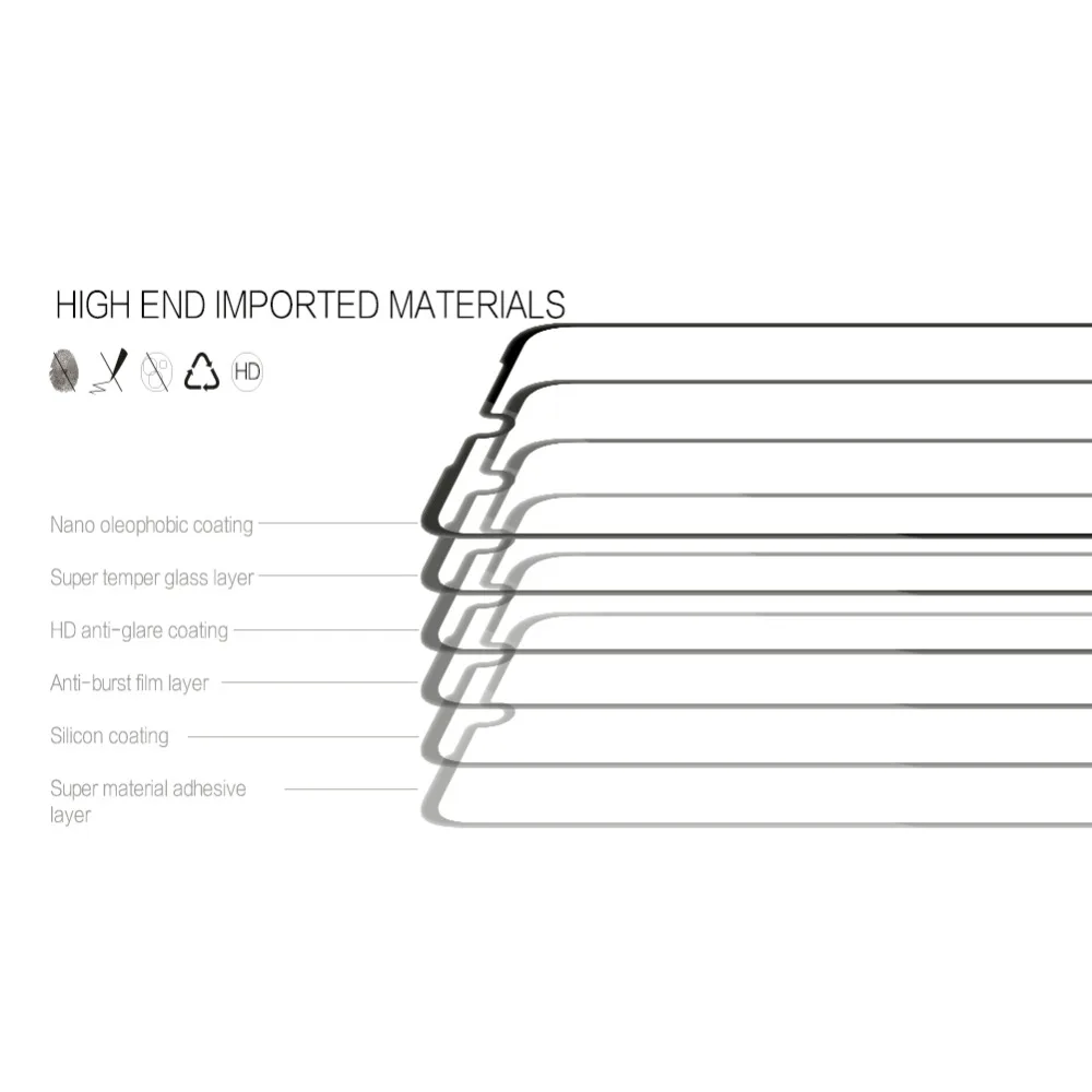 Полное покрытие закаленное стекло для huawei P30 Lite NILLKIN CP+ Pro Полное покрытие стекло Защитная пленка для huawei Nova 4e