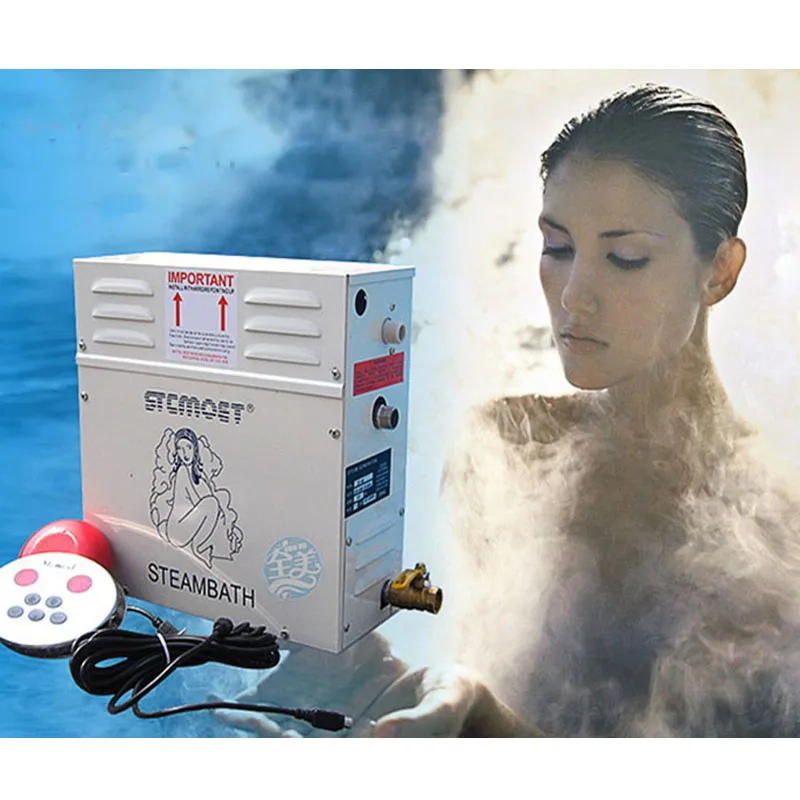 

3KW 220-240V ST-30 Home use Steam machine Steam generator Sauna Dry stream furnace Wet Steam Steamer digital controller