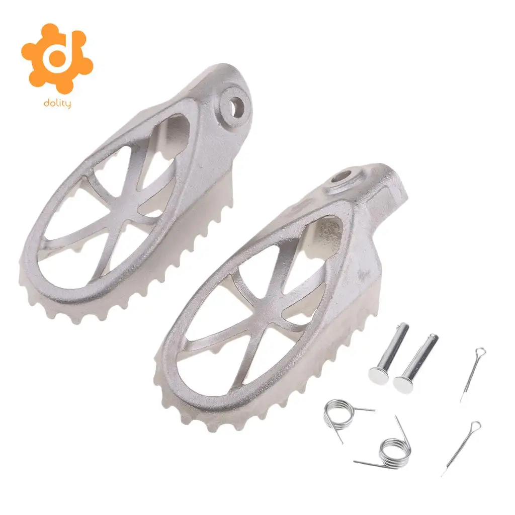 Footrest Footpegs Foot Pegs Rest For Pit Dirt Bike Yamaha PW50 PW80 TW200