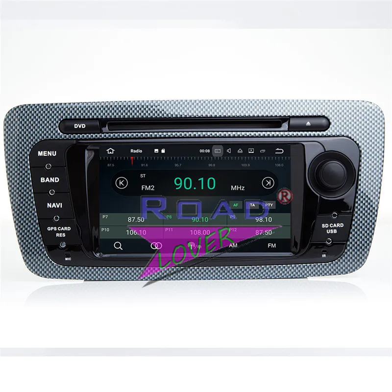 TOPNAVI 2G + 16GB Android 7 1 автомобильный медиа центр dvd плеер для Seat Ibiza 2009 2013 стерео GPS