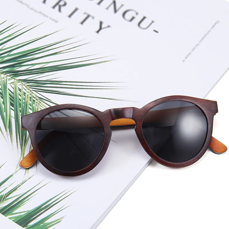 

Retro Skateboard Wood Sunglasses Men Polarized Shades Bamboo Sun Glass for Women High Quality Handmade Goggle that Floats