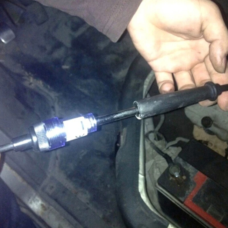 Spark Plug Tester Lgnition System Coil Engine In Line Auto Diagnostic Test Tool spark plug tester