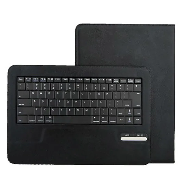 Съемная Беспроводная Bluetooth ABS пластиковая клавиатура и кожаный чехол с подставкой для Samsung Galaxy Tab 4 SM-T535 10,1''