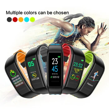 

IP68 Smart Watch Black T30 Heart Rate Monitoring Bluetooth Sports Mode Fitness Tracker Bracelet Sleep Pedometer Waterproof Watch