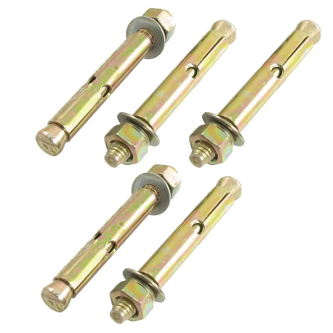 5 Pcs M6 x 60mm Hex Nut Expansion Bolt Sleeve Anchors | Обустройство дома