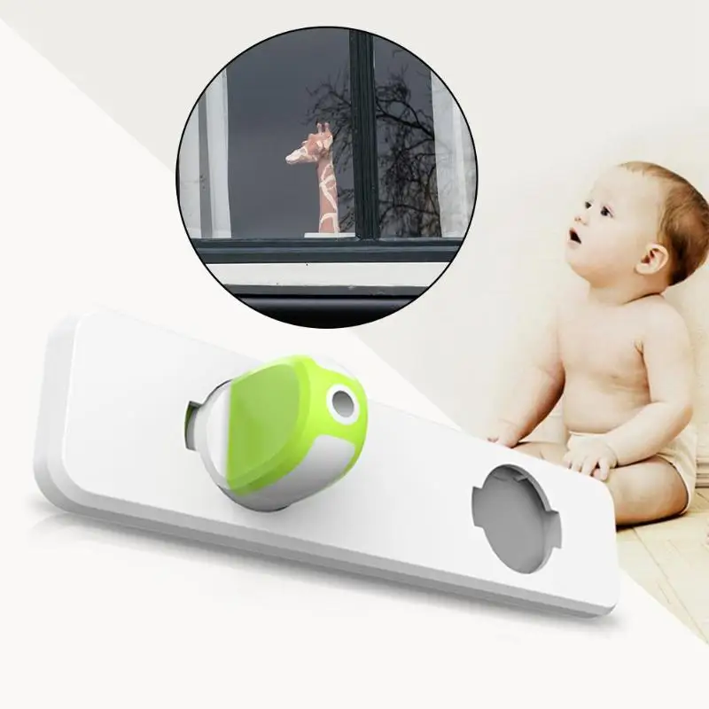 1 pc fenêtre enfant sécurité serrure fenêtres coulissantes serrure porte armoire placard garde-robe sécurité Protection serrures pour bébé accessoires de sécurité