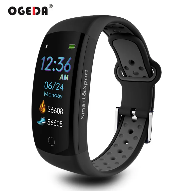 

OGEDA Sport Smart Watch Men 3D dynamic heart rate sphygmomanometer do not disturb mode Multi-sport mode Waterproof bluetooh