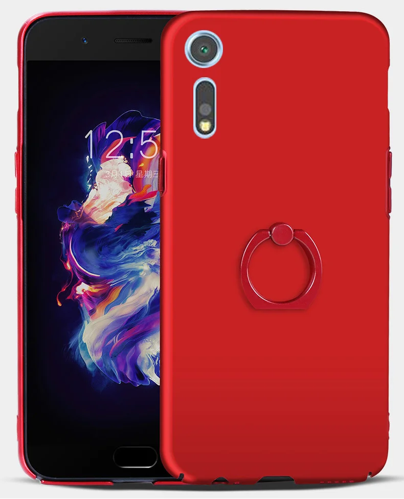 

Cover for Sony Xperia XA XA1 Ultra XA1 Plus Back Cover with Ring Stander Matte Funda XZ1 XZ2 XZ 3 XA2 Ultra