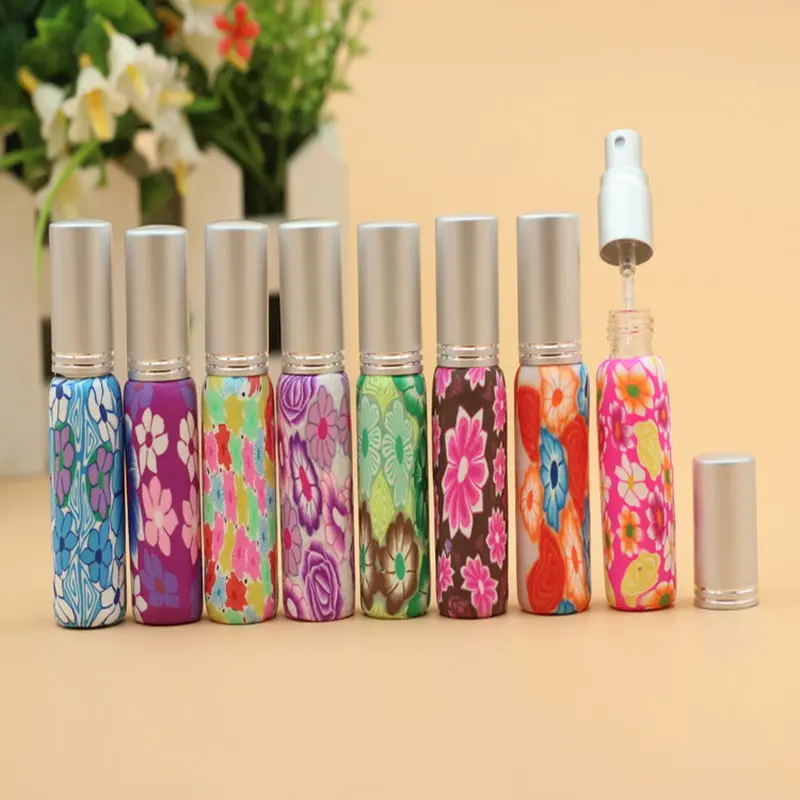 50pcs-Lot-Hot-Sales-Pump-10ml-Clay-Glass-Perfume-Bottle-Travel-Polymer-Clay-Fimo-Empty-Spray