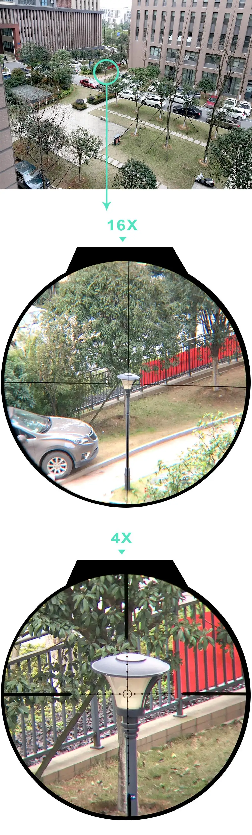 SNIPER VT 4-16X40 MFPSA First Focal Plane Hunting Rifle Scope Side AO Glass Etched Reticle Tactical Optical Sight Riflescopes (16)