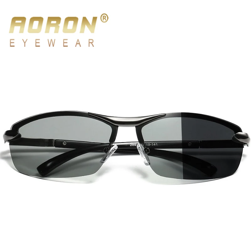 AORON Photochromic Polarized Sunglasses Women Men Discoloration Eyewear