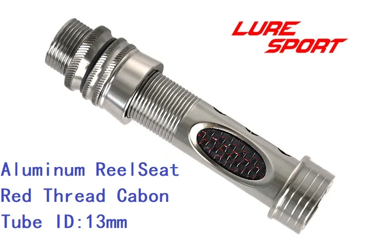 LureSport 2pcs Fly Reel seat Aluminum body Carbon Tube Fishing Rod Building Component Repair Pole DIY Accessory LureSport 2pcs Fly Reel seat Aluminum body Carbon Tube Fishing Rod Building Component Repair Pole DIY Accessory