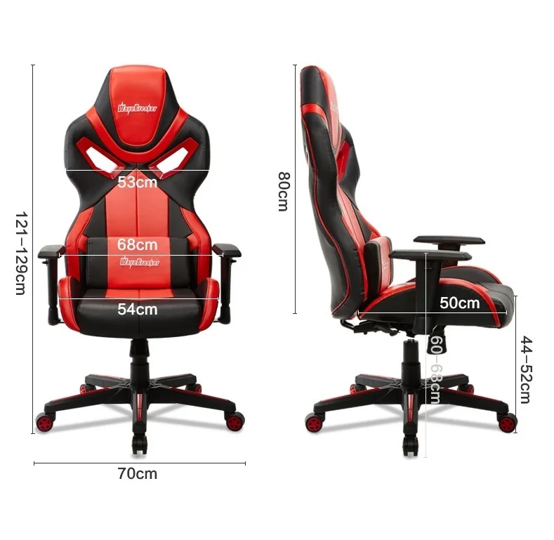 Высококачественный геймерский коврик для мыши Silla Gamer Boss стул с подставкой для ног Эргономика из искусственной кожи Esports стул