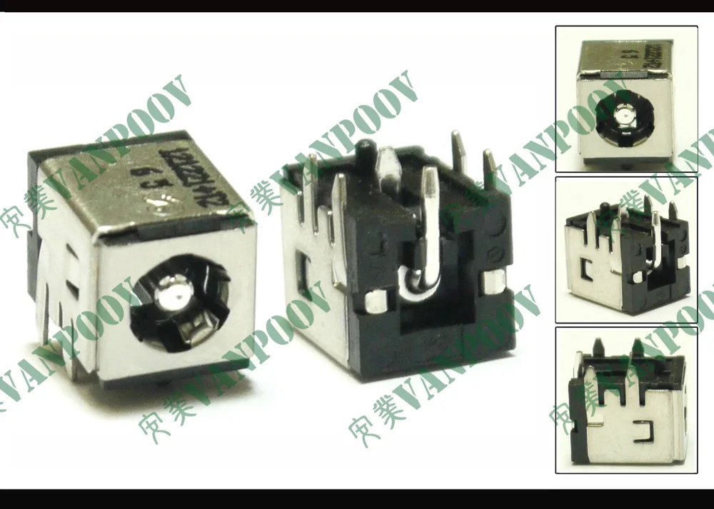 게이트웨이 3000 노트북 DC 전원 잭, 50x, MX3000 6000 MX6000 MX1000 MX4000 MX8000 CX200 M1600 M2400 M6200 M6300 T1400 PJ018