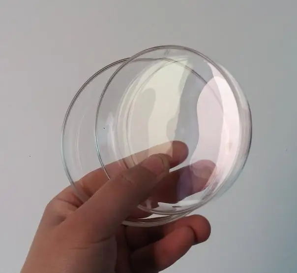 

12pcs 90mm glass petri dish with cover,culture dish,lab glassware free shipping