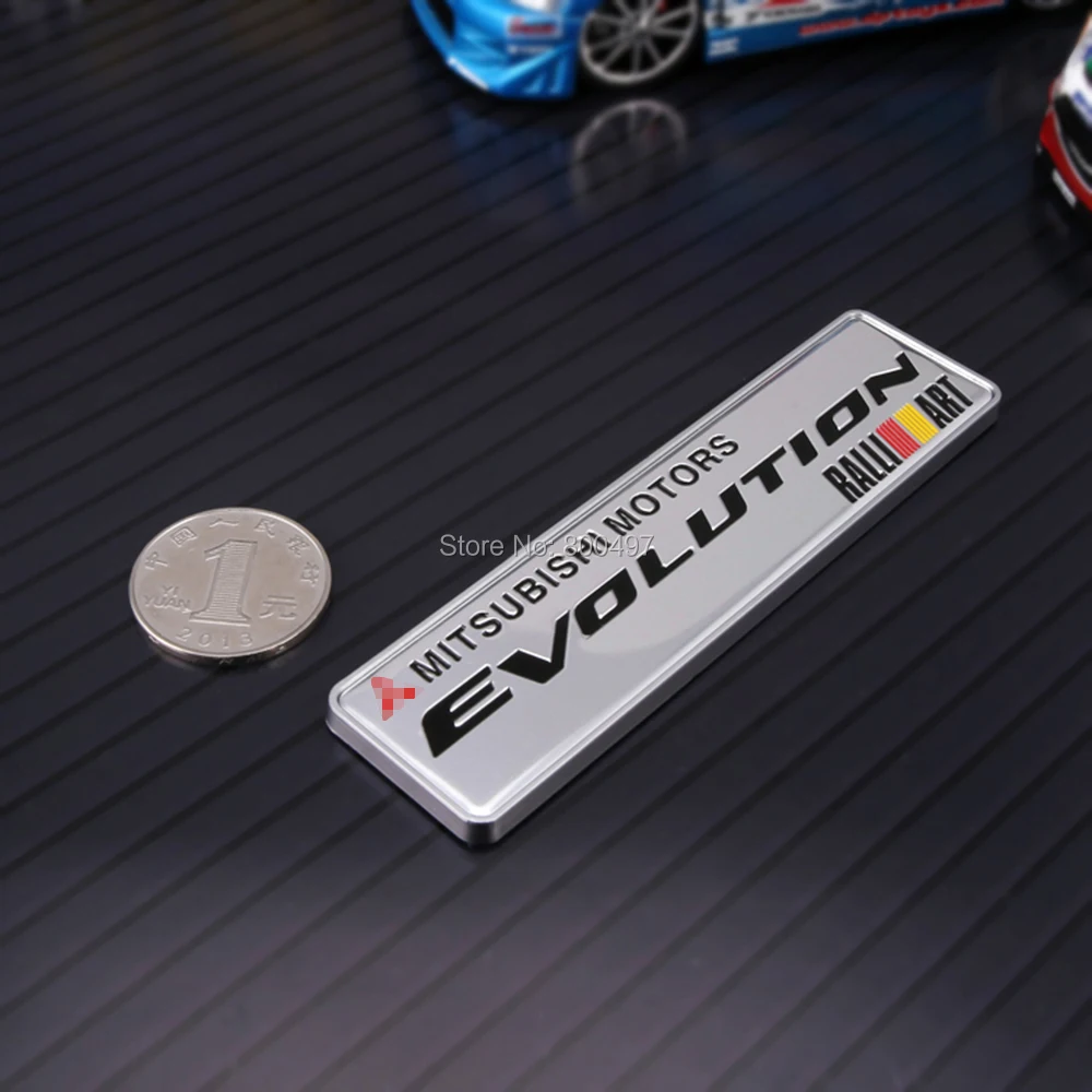 10 шт. 3D Эмблема багажника автомобиля Mitsubishi Motors|evolution kit|badge cardbadge bunnies |
