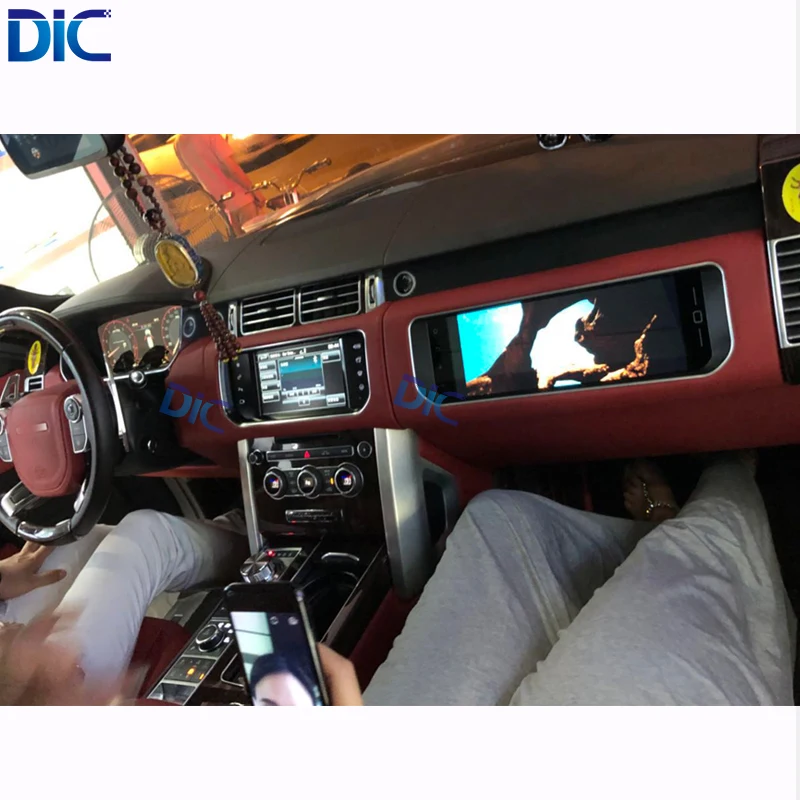 Perfect DLC Full touch screen 5 colors 12 inch entertainment monitor Android First officer copilot for Land Rover Range Rover vogue 1