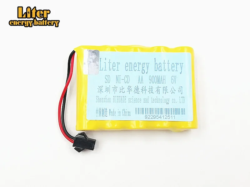 

6v 900mah AA NI-CD M Battery Electric toys car ship robot rechargeable AA 6v 6.0v 900 mah Battery