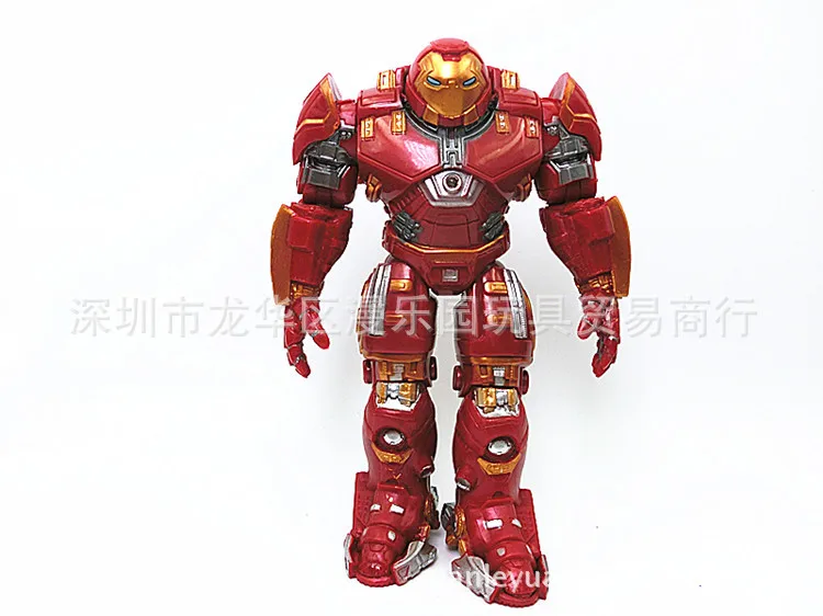 Avengers 3 Infinity War Thanos Iron Spider Figure Spiderman Hulk Black Panther Iron Man Action Figure Toys For Children 16-18CM