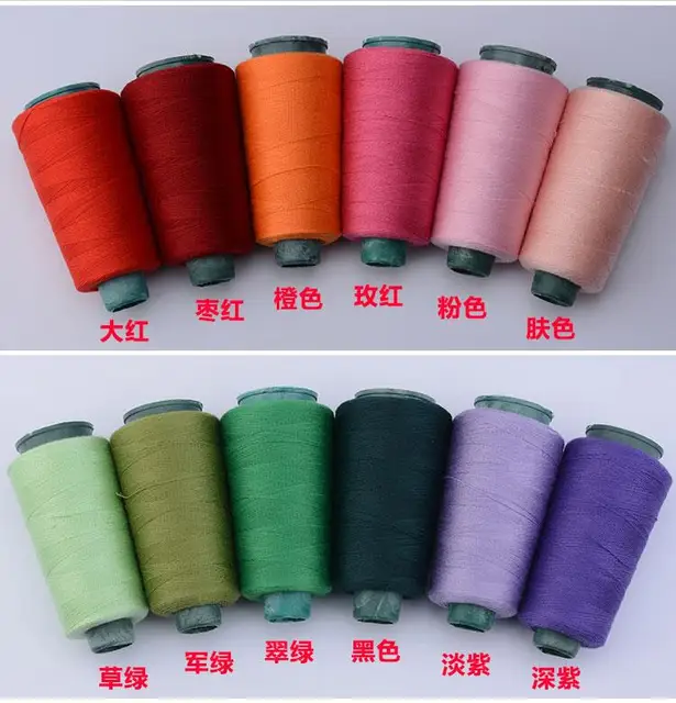  SELCRAFT Polyester Three Thick Sewing Thread Thread Hand  Stitching Canvas Coarse Cloth Denim Thread Sewing Machine Thread 20s/3  num.10631