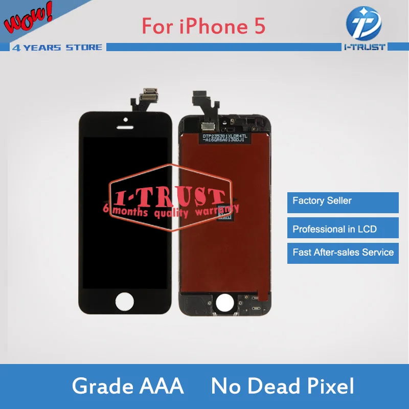 imágenes para Grado A + + + sin píxeles muertos LCD Para el iphone 5 5G Envío Libre de DHL nave con la pantalla táctil del sistema Completo Assembly Blanco y color negro 50 UNIDS/LOTE imágenes para Grado A + + + sin píxeles muertos LCD Para el iphone 5 5G Envío Libre de DHL nave con la pantalla táctil del sistema Completo Assembly Blanco y color negro 50 UNIDS/LOTE