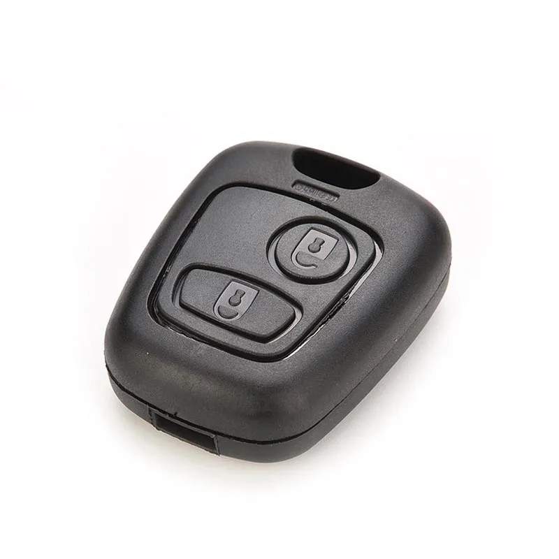 

New Case 2 Buttons Remote Key Case Shell Cover Housing Fob for Peugeot 107 207 307 407 106 206 306 406 2017 XR657