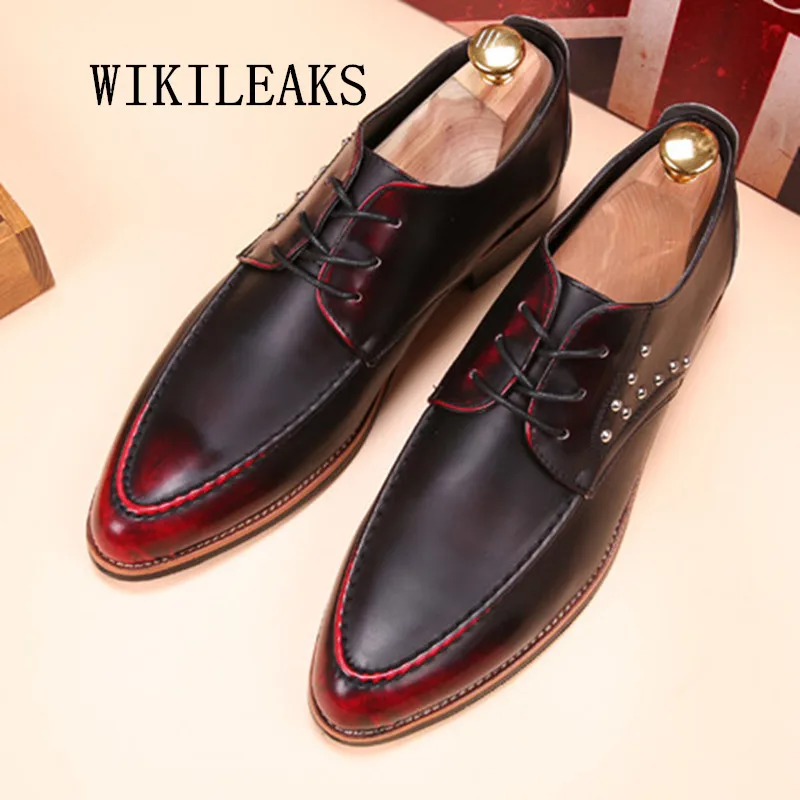 black casual formal shoes