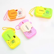 Цветная случайная камера игрушка лес животное проекция Моделирование дети цифровая камера игрушка дети развивающие пластиковые подарок для ребенка