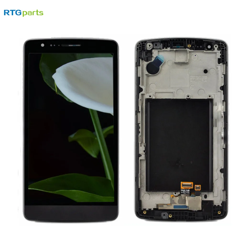 

RTGparts LCD Touch Screen Digitizer Assembly with Frame For LG D725, G3 mini, D722, D728, D724, G3 Beat, G3 Vigor