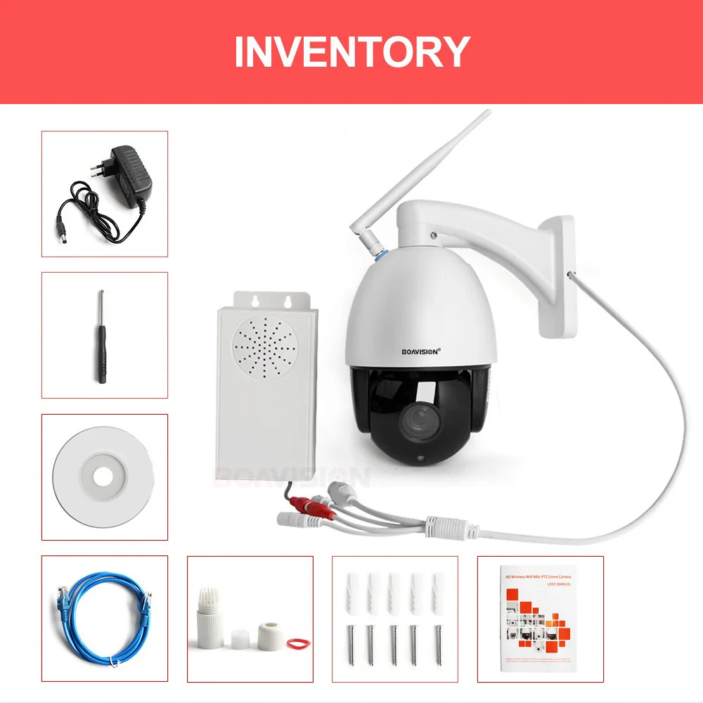 15 PTZ Wifi IP Camera 