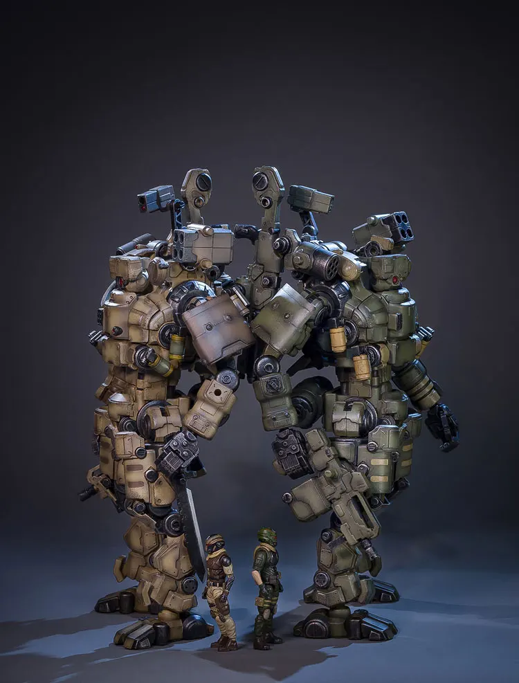 В наличии 1/24 JOYTOY фигурку аниме меха робот военный солдат набор РАГО и фенлина