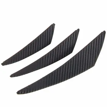 

Black Spoilers Pattern Carbon Fiber Vehicle Synthetic Plastic Look Car