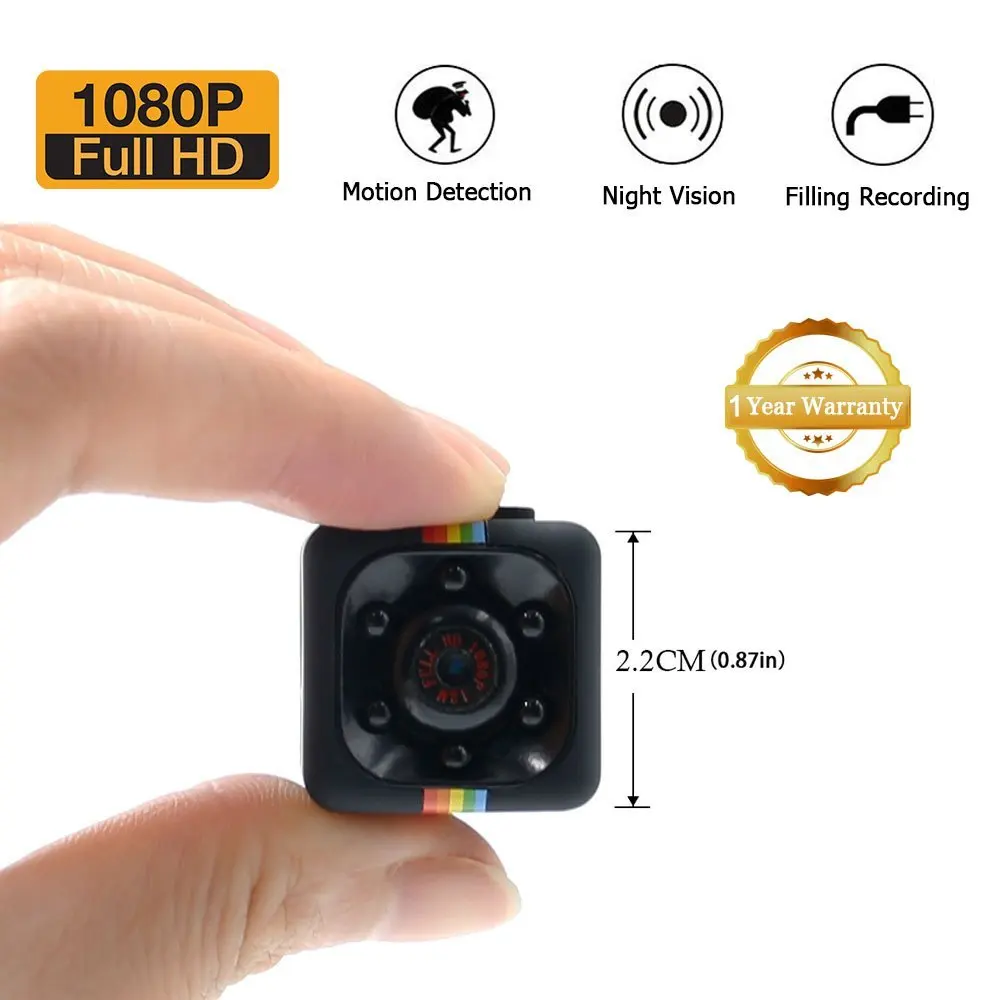 

SQ11 mini Camera HD small cam 1080P Sensor Night Vision Camcorder Micro video Camera DVR DV Motion Recorder Camcorder SQ 11