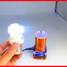 Катушка для прослушивания музыки Diy Kit ZVS Tech phyics Electronics Making Small Tesla