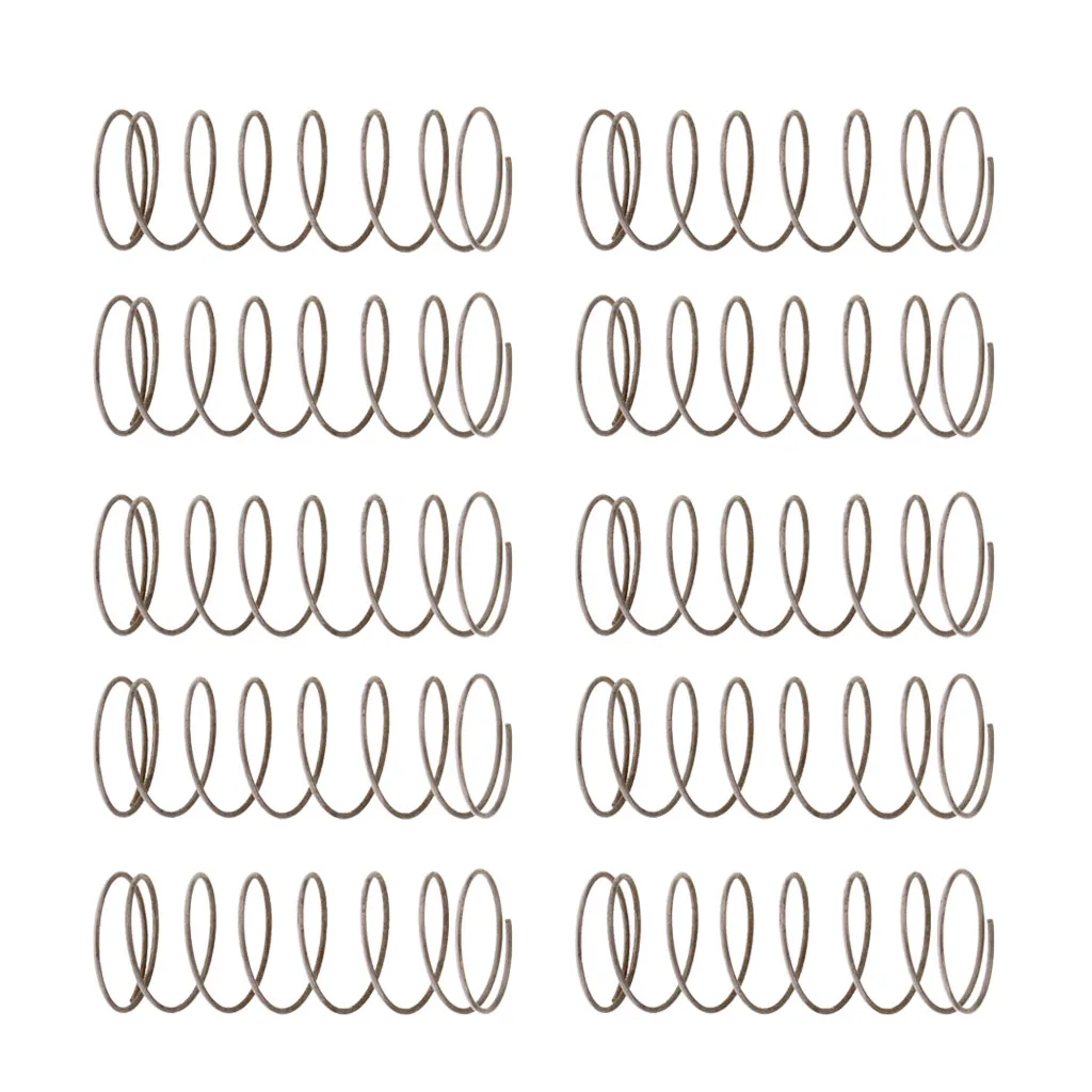 Pack of 10 Metal Trombone Springs for Trombone Replacement Accessory