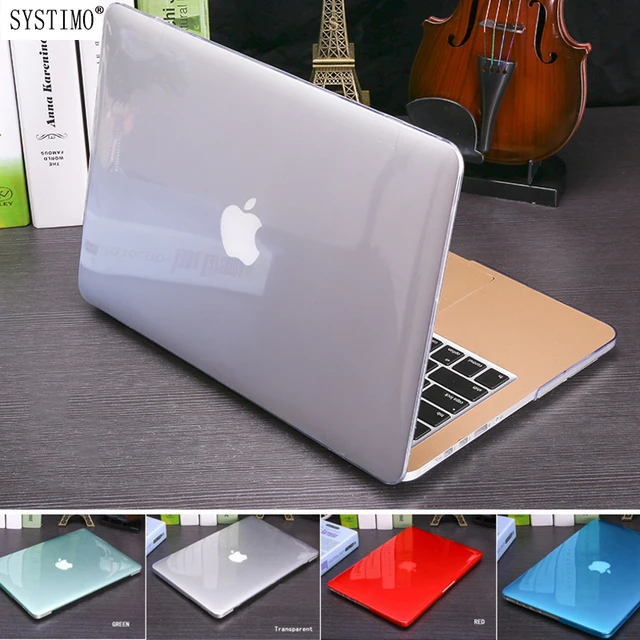 SYSTIMO 2018 Crystal Matte case For Apple Mac book Air Pro Retina 11 12 13 15 laptop bag for Macbook Air 13 Laptop Case A1932