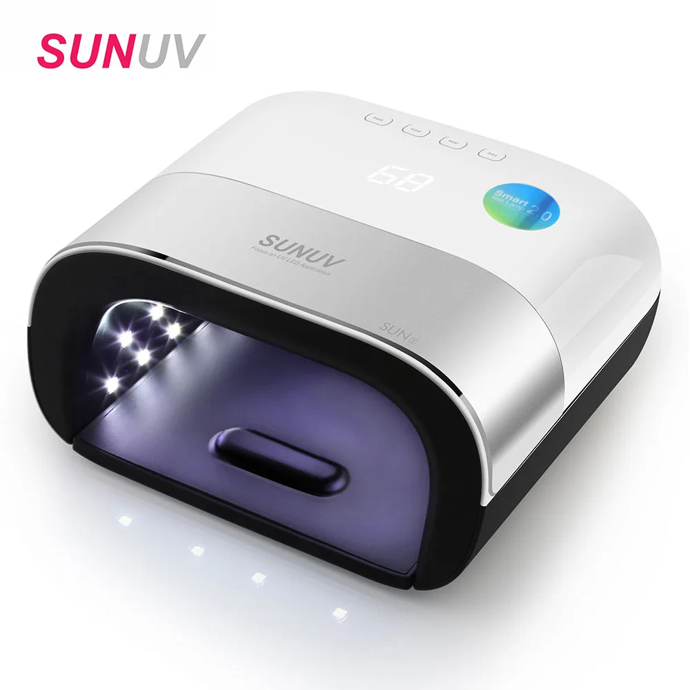 

SUNUV SUN3 Smart 2.0 Nail Dryer 48W UV LED Lamp Nail with Smart Timer Memory Invisible Digital Timer Display Nail Drying