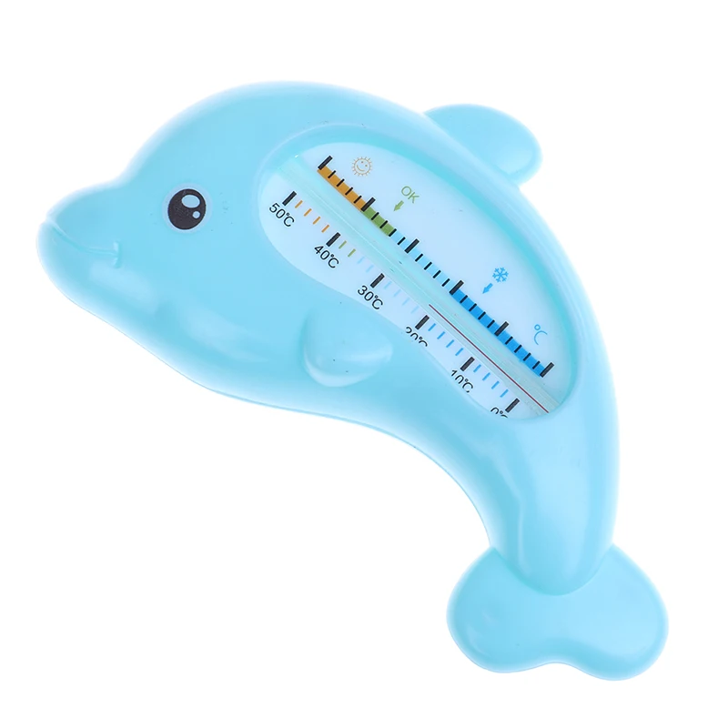 Cute Water Room Bath Thermometer Cute Cartoon Baby Bathing Dolphin Temperature Infant Kid Shower Toy Child Bath Shower Product