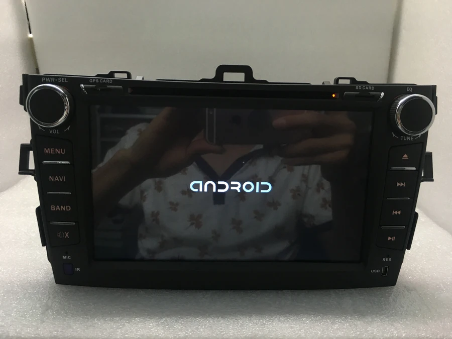 

BYNCG 8INCH Android 8.0 Octa Core 2GB RAM Car DVD FOR TOYOTA COROLLA 2006-2011 1024*600 Capacitive Screen ,32GB GPS BT WIFI